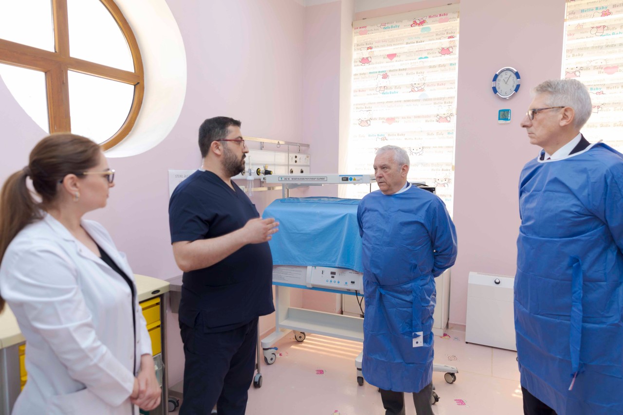 “Bambino Gesu” pediatrik xəstəxanasının nümayəndə heyəti ATU-da (FOTO/VİDEO)